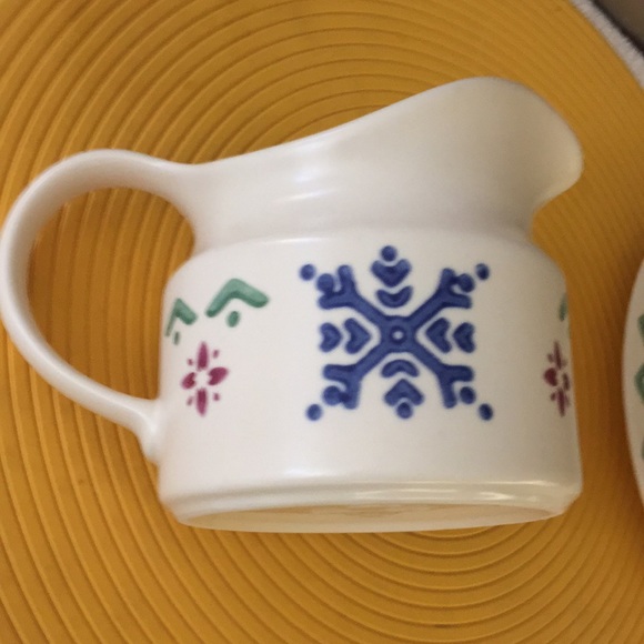 Vintage Pfaltzgraff Nordic gravy boat plate Retired stone wear Rustic cabin USA - Picture 3 of 10